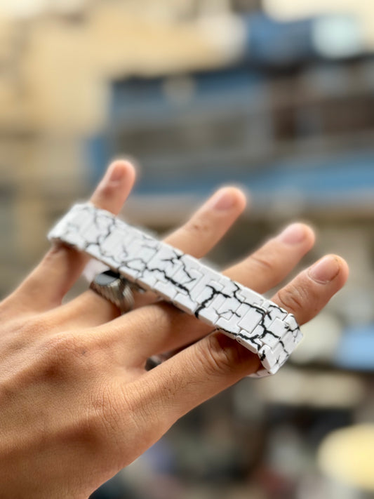 Marble Zebra Aura Watch