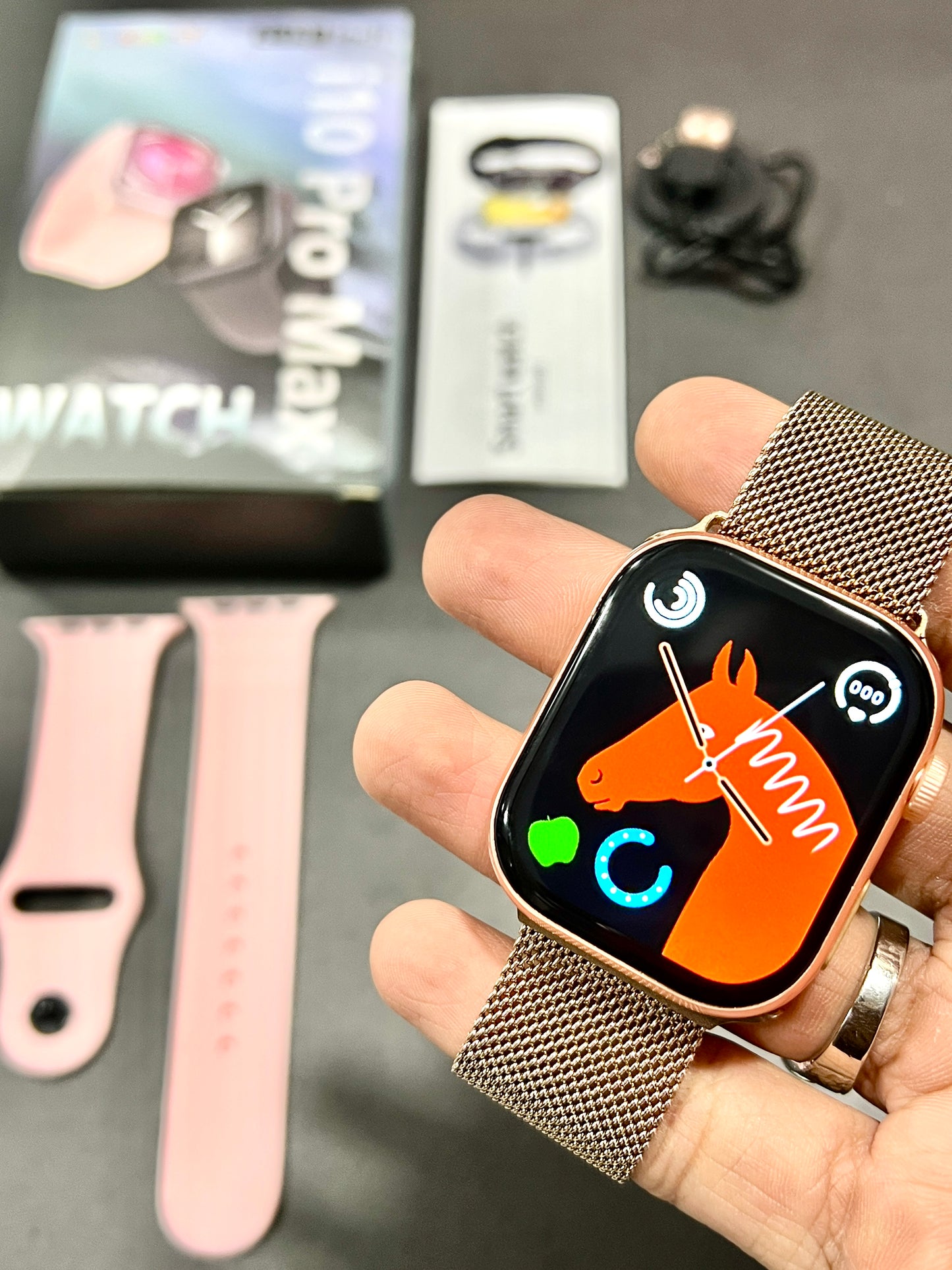I10 Pro Max With Magnet Chain