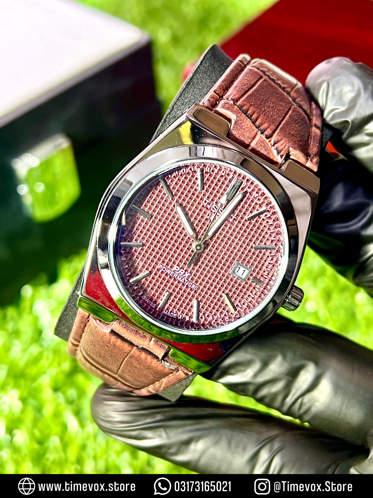 Tissot PRX Leather Strap