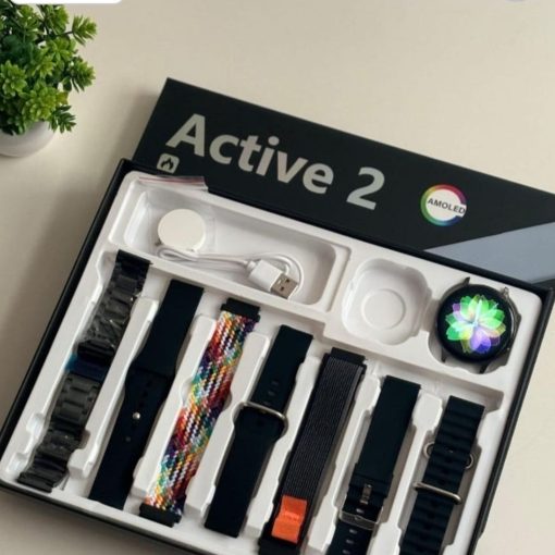 Active 2 Round Dial Smartwatch – 7in1