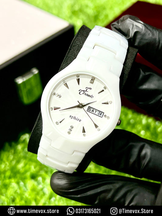 CERAMIC GENTS WATCH