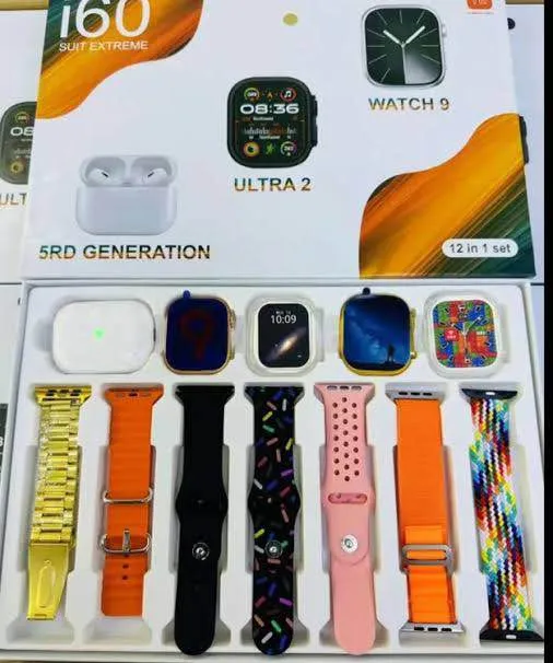 i60 Suit Extreme Hot 12 in 1 Set Smart Watch