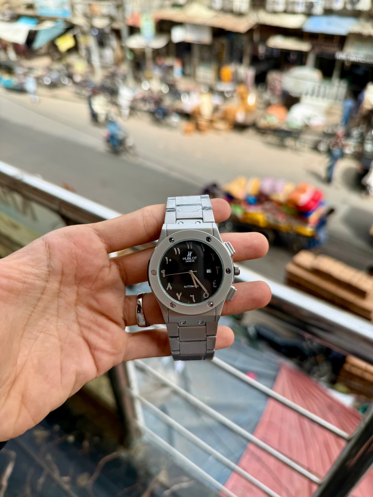 ARABIC STEEL WATCH