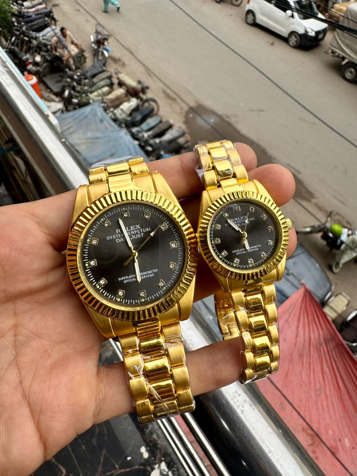 RALEX PAIR WATCHES